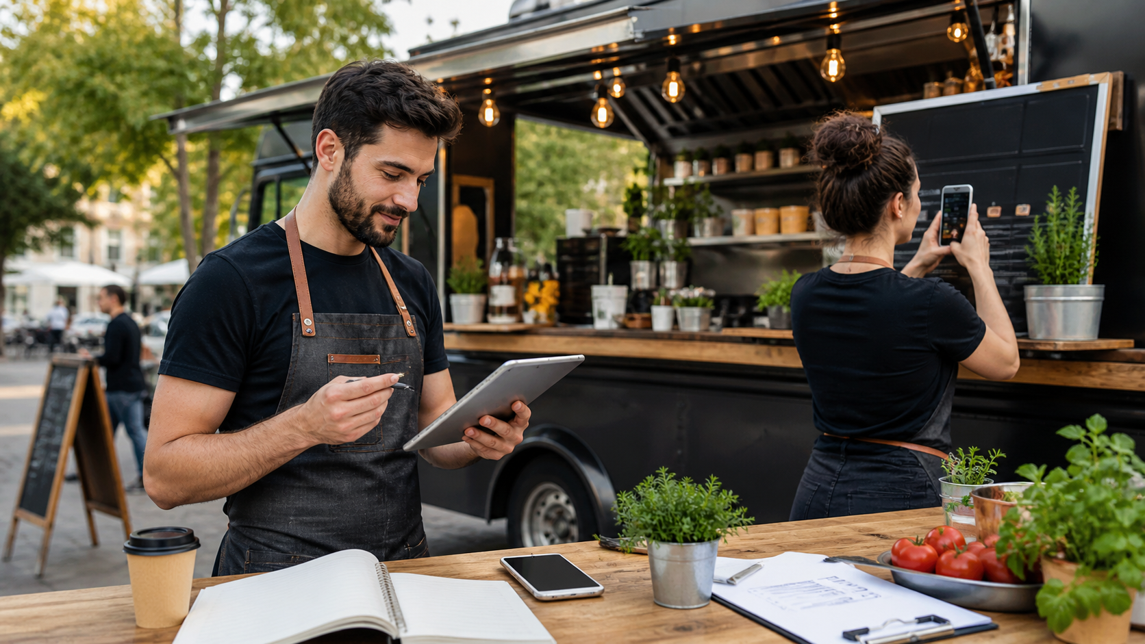 Food truck vendor tips