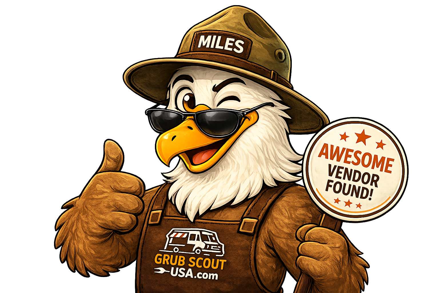GrubScout USA mascot